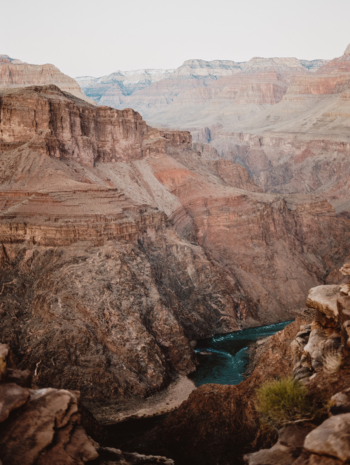 A scenic view of the Grand Canyon 
