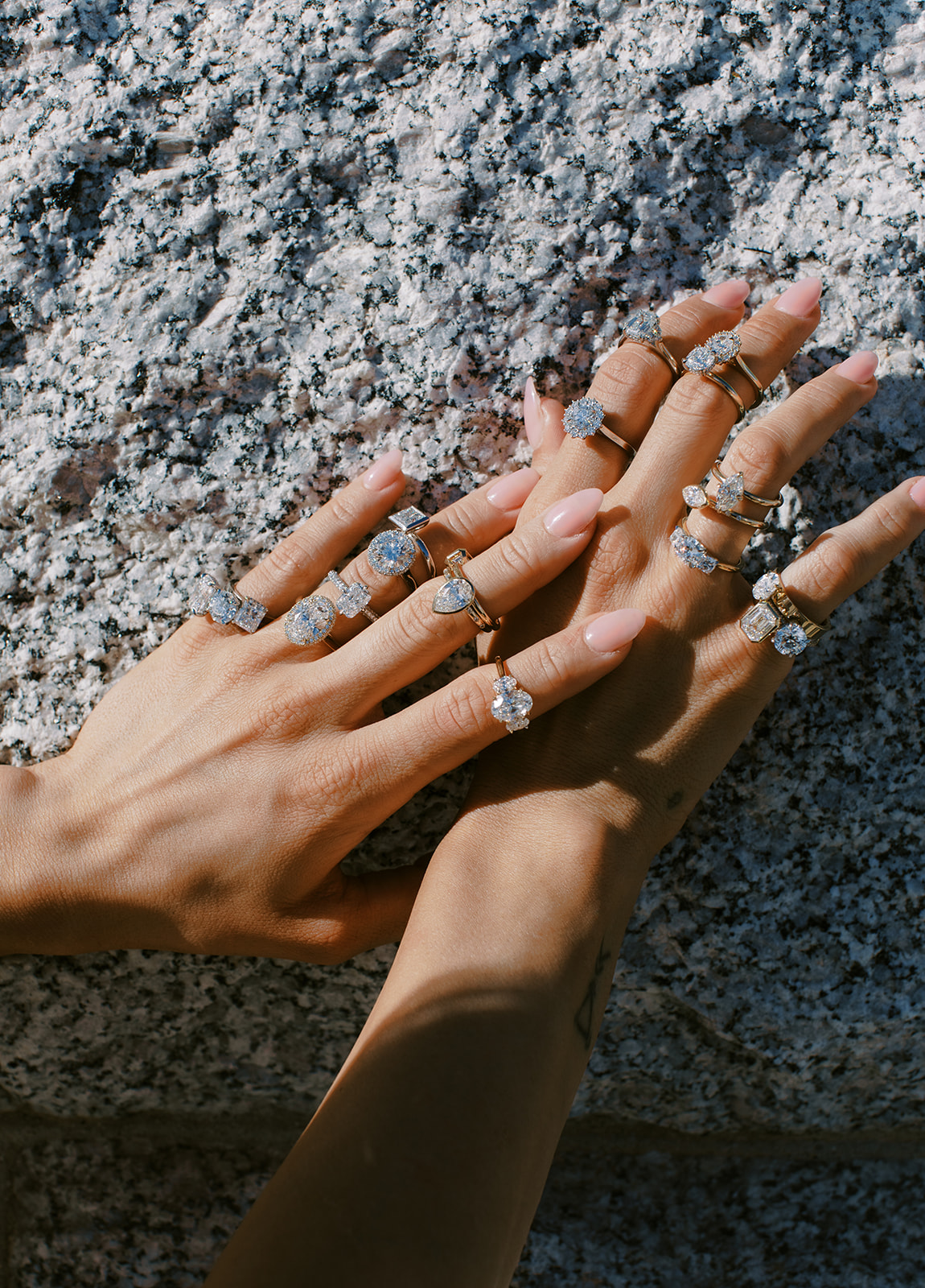 modern engagement rings designed by j brooks jewelers in utah